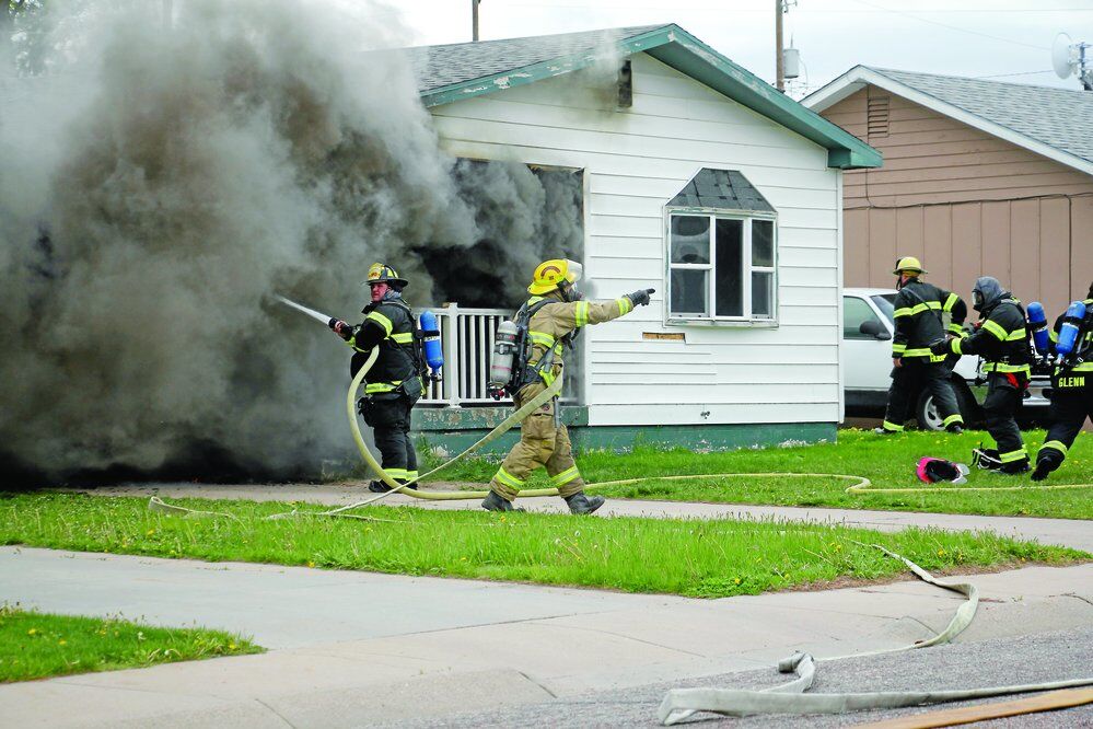 Fire burns down Terrytown house